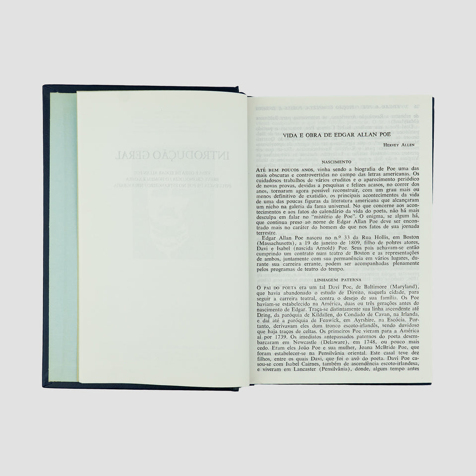 POE, Edgar Allan (1809–1849). Ficção Completa, Poesia e Ensaios (Editora Nova Aguilar, Rio de Janeiro, 2001).