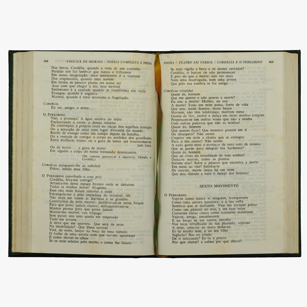 MORAES, Vinicius de (1913–1980). Poesia Completa e Prosa (Editora Nova Aguilar, Rio de Janeiro, 1981).