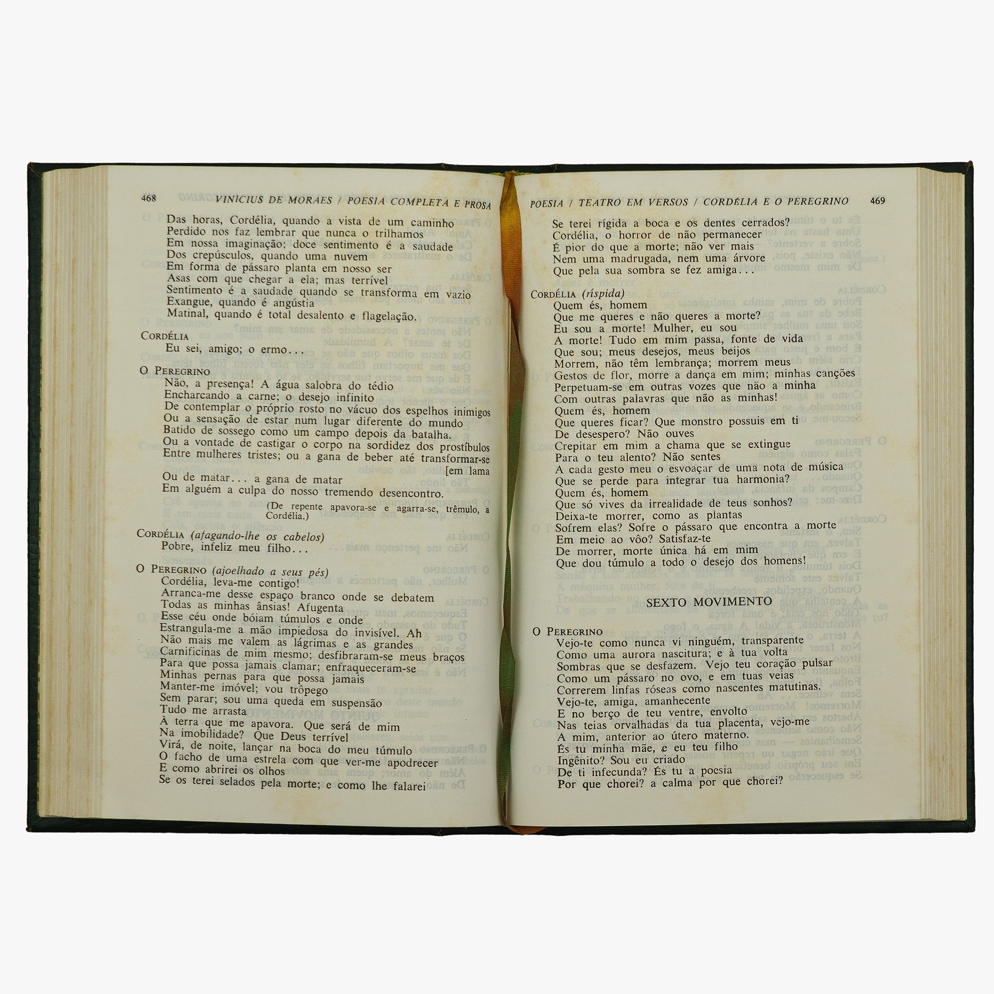 MORAES, Vinicius de (1913–1980). Poesia Completa e Prosa (Editora Nova Aguilar, Rio de Janeiro, 1981).