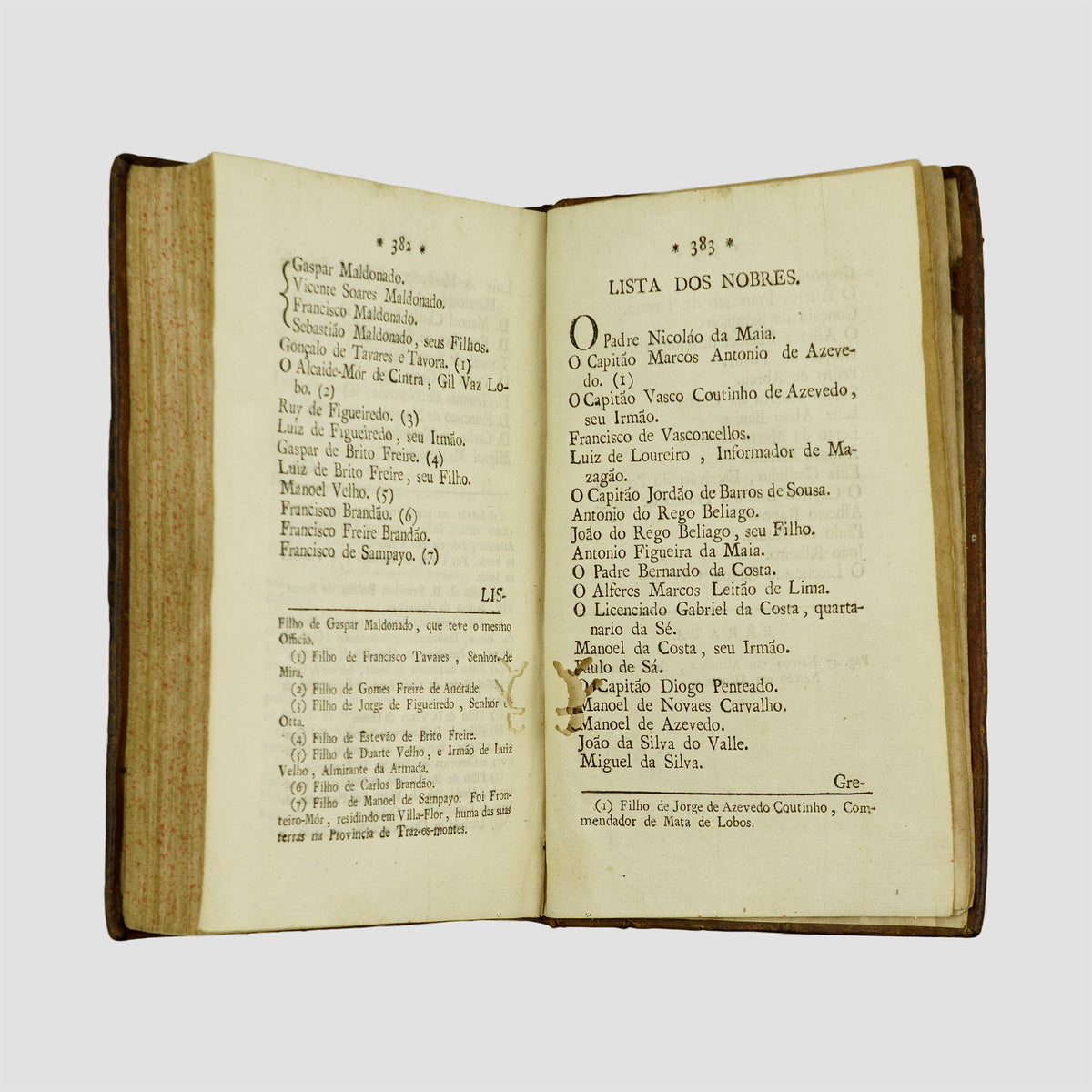 LOBO, Roque Ferreira (1743-1828). Historia da feliz acclamação do Senhor Rei D. João o Quarto (Officina de Simão Thaddeo Ferreira, Lisboa, 1803).