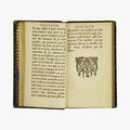 Tertullien — Apologétique ou Défense des Chrétiens (Jean Camusat, 1641). Século XVII. Livro físico. Encadernação e meio couro com douração.