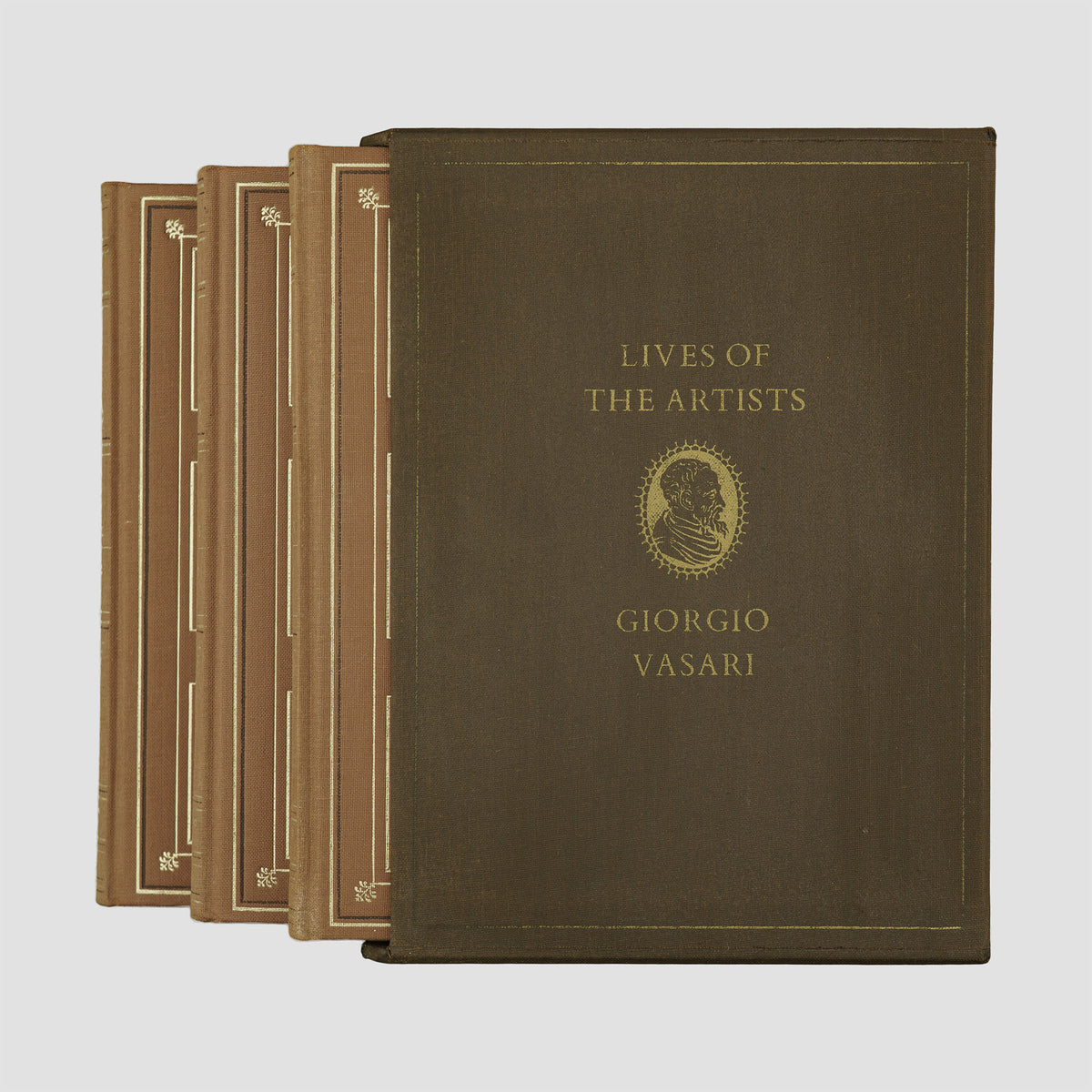 VASARI, Giorgio (1511–1574). Lives of the Artists (The Folio Society, London, 1993), 3 vols.