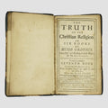 GROTIUS, Hugo (1583-1645). The Truth of the Christian Religion: In Six Books; With a Seventh Book (J. Knapton, London, 1719).