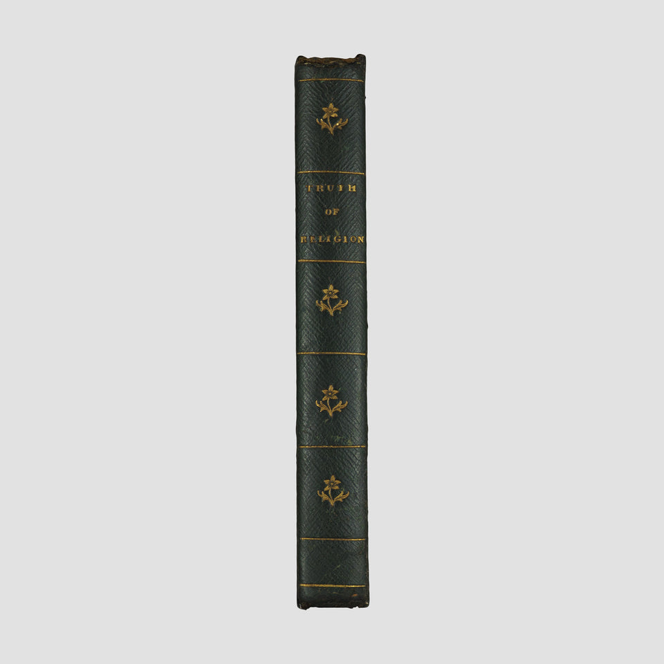 GROTIUS, Hugo (1583-1645). The Truth of the Christian Religion: In Six Books; With a Seventh Book (J. Knapton, London, 1719).