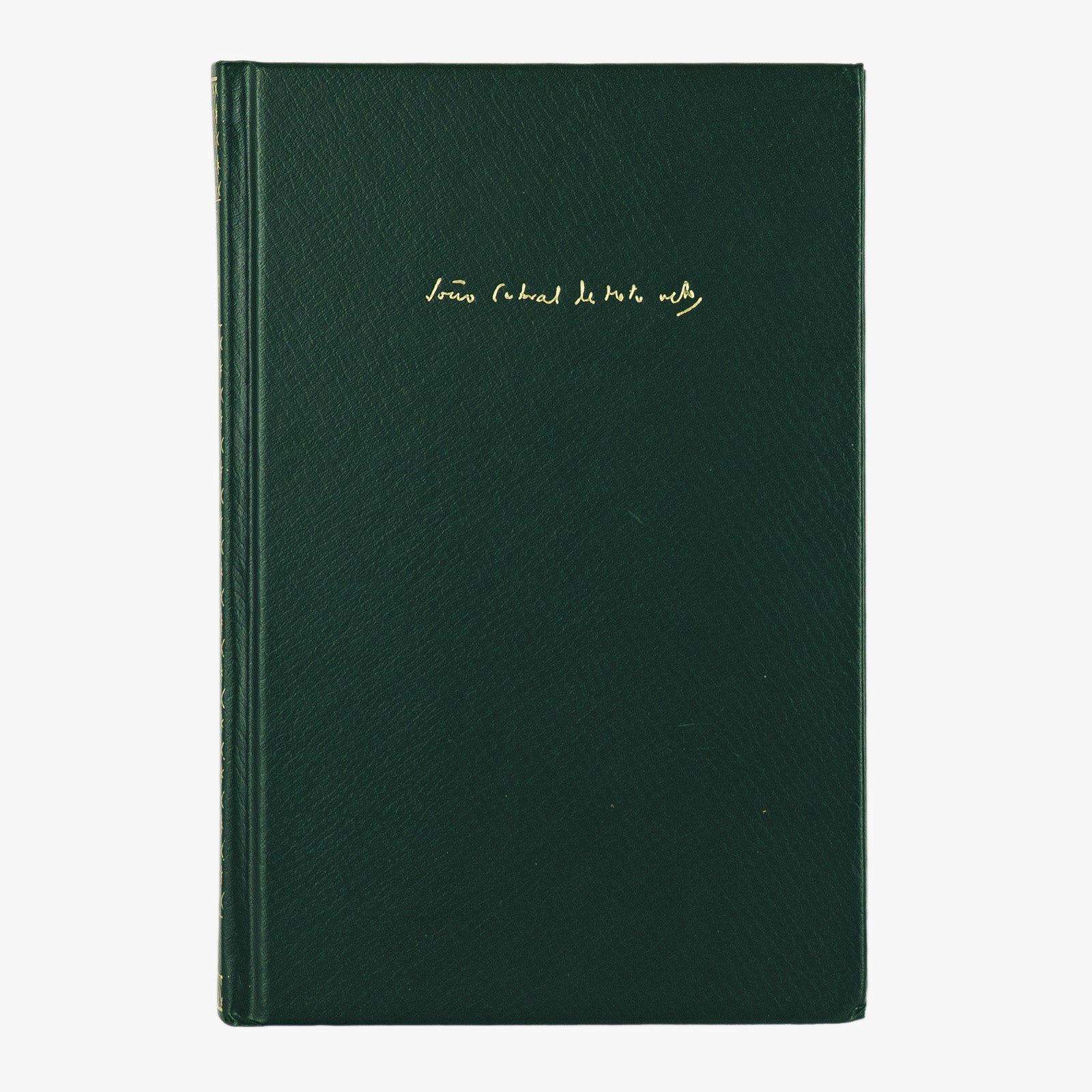 João Cabral de Melo Neto — Obra completa (Nova Aguilar, 2003). Livro físico. Encadernação editorial com douração.