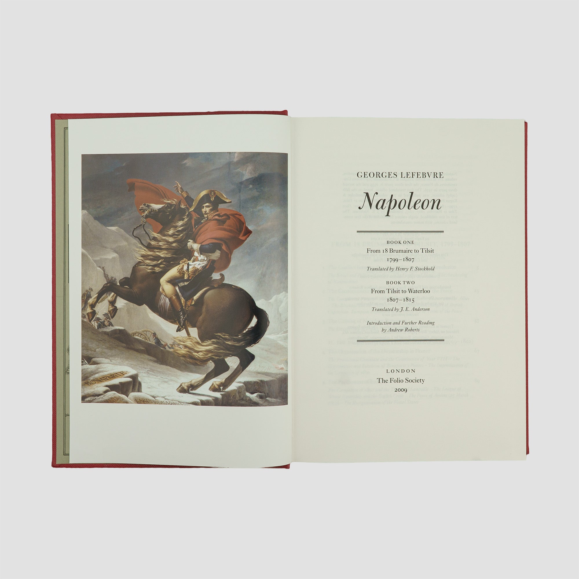 LEFEBVRE, Georges (1874–1959). Napoleon (The Folio Society, London, 2010).
