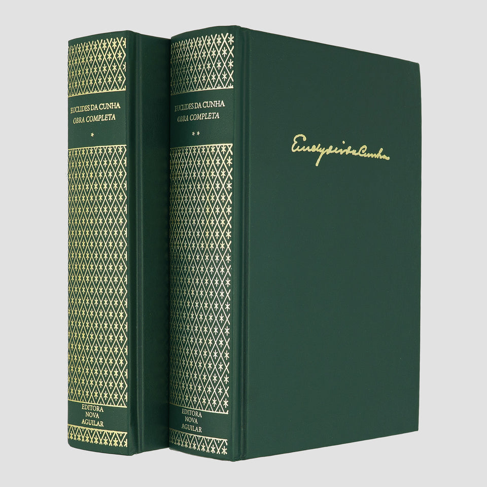 CUNHA, Euclides da (1866–1909). Obra Completa (Editora Nova Aguilar, Rio de Janeiro, 2009), 2 vols.