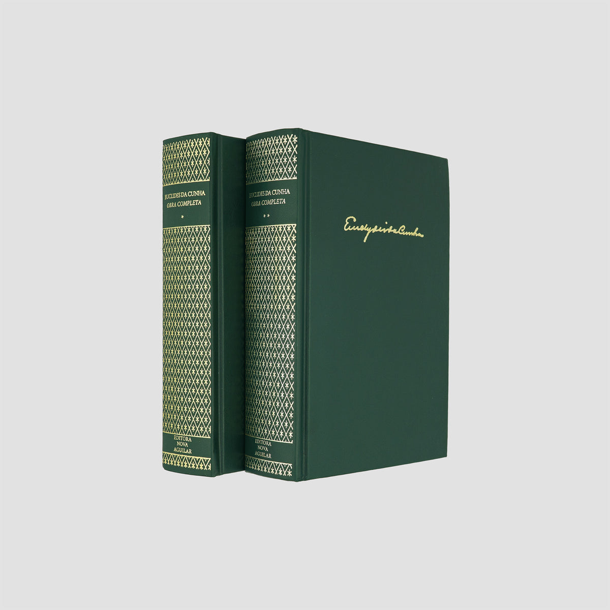 CUNHA, Euclides da (1866–1909). Obra Completa (Editora Nova Aguilar, Rio de Janeiro, 2009), 2 vols.