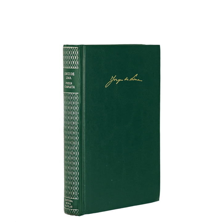 Jorge de Lima — Poesia Completa (Editora Nova Aguilar, 1997). Livro físico. Encadernação editorial com douração.