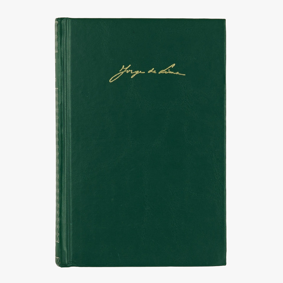 Jorge de Lima — Poesia Completa (Editora Nova Aguilar, 1997). Livro físico. Encadernação editorial com douração.