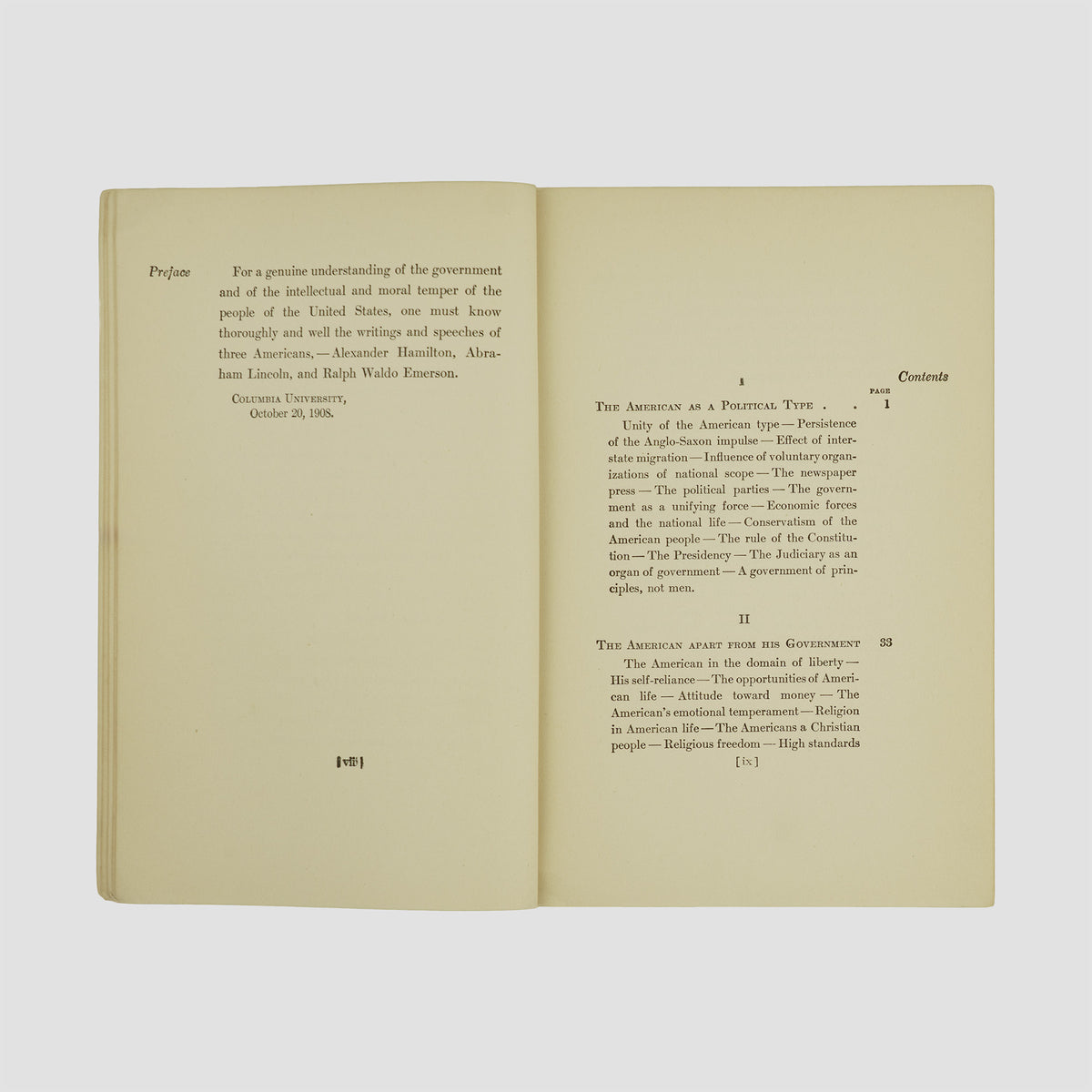 BUTLER, Nicholas Murray (1862–1947). The American as He Is (Charles Scribner’s Sons, New York, 1937).