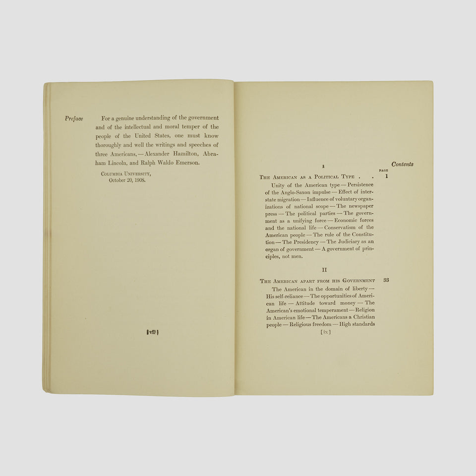 BUTLER, Nicholas Murray (1862–1947). The American as He Is (Charles Scribner’s Sons, New York, 1937).