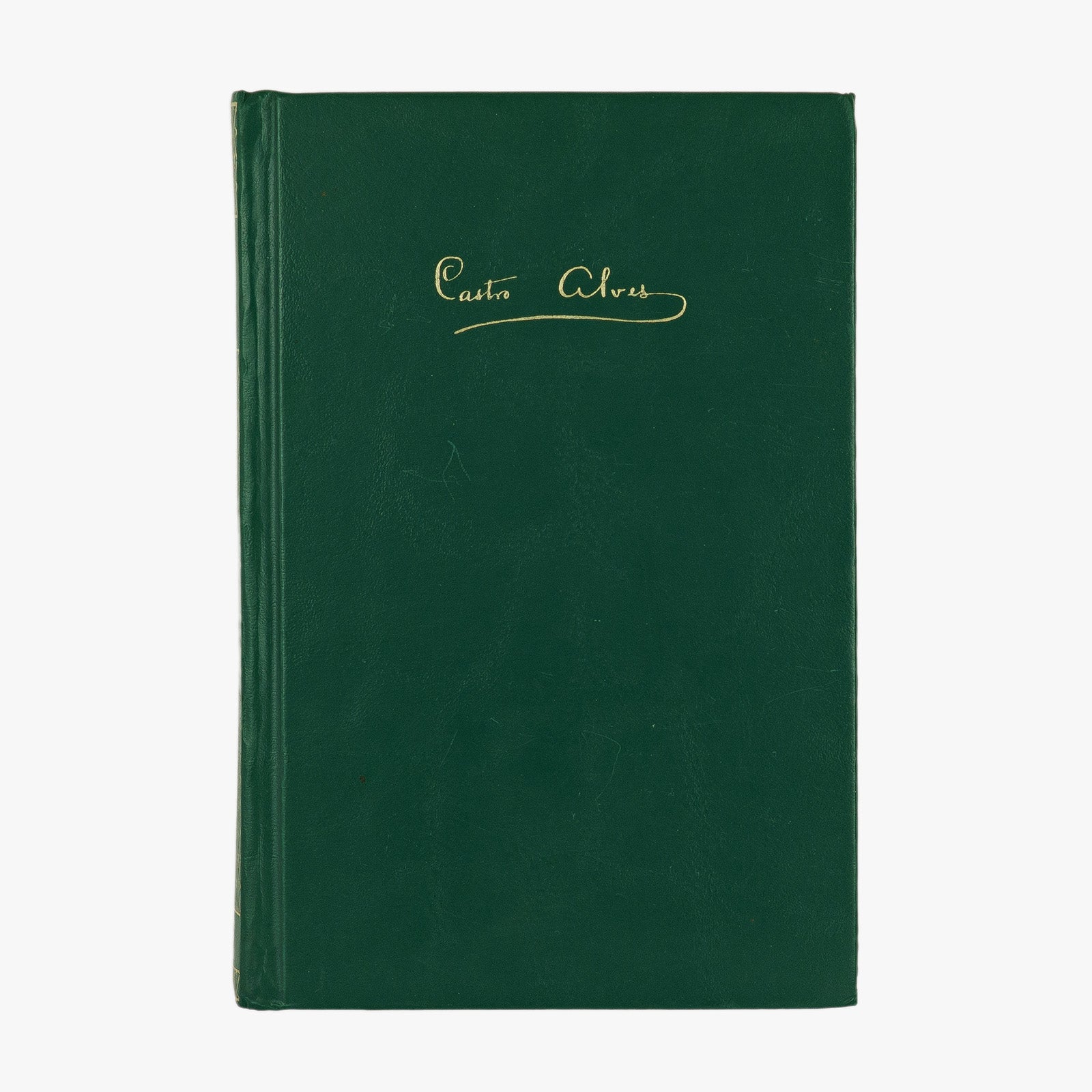 Castro Alves — Obra Completa (Editora Nova Aguilar, 1997). Livro físico. Encadernação editorial com douração.