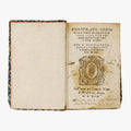 Filostrato — Vita Apollonii Tyanei (Comin da Trino di Monferrato, 1549). Livro físico. Século XVI. Encadernação em meio couro com douração.