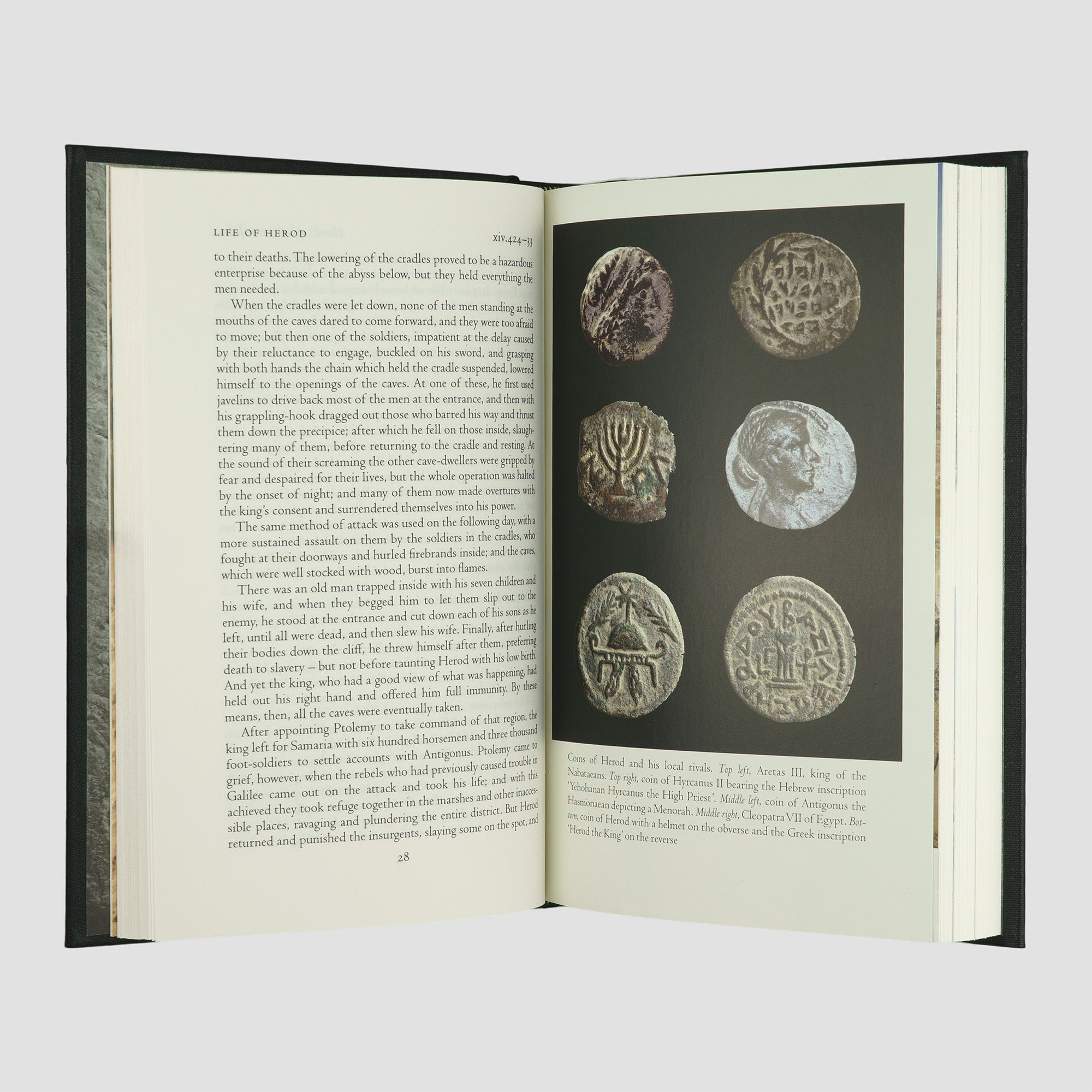JOSEPHUS, Flavius (c. 37–c. 100). Life of Herod (The Folio Society, London, 2008).
