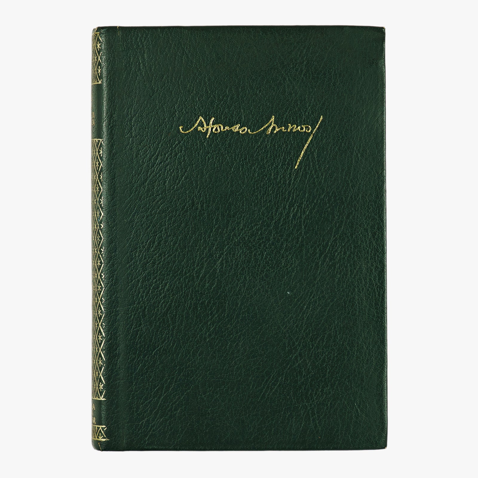 Afonso Arinos — Um Estadista da República (Editora Nova Aguilar, 1977). Livro físico. Encadernação em couro com douração.