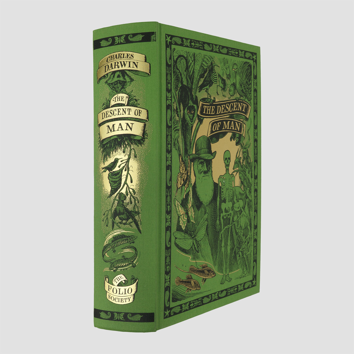 DARWIN, Charles (1809–1882). The Descent of Man, and Selection in Relation to Sex (The Folio Society, London, 2008).
