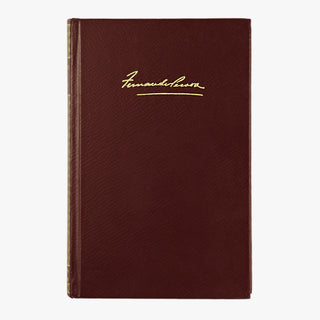 Fernando Pessoa — Obra poética (Companhia José Aguilar, 1972). Livro físico. Encadernação em couro com douração.