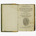 JUNIUS, Melchior (1545–1604). Politicarum Quaestionum Centum ac Tredecim in Eloquentiae Studiosorum Gratiam, Stylum Exercere Cupientium, Selectarum, ac in Partes Tres... (Christophorus Reusner / Laurentii Alberti, Rostochii, 1603–1604), 3 partes. Livro raríssimo. Século 17.