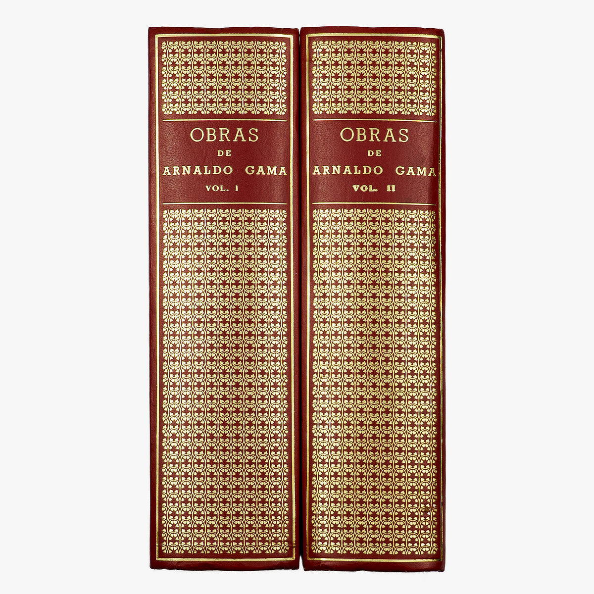 GAMA, Arnaldo (1828–1869). Obras (Lello & Irmão, Porto, 1973), 2 vols.