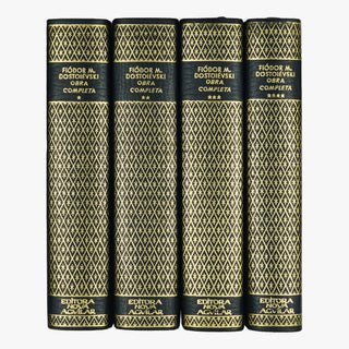 DOSTOIÉVSKI, Fiódor Mikhailovich (1821–1881). Obra Completa (Companhia Aguilar Editora, Rio de Janeiro, 1963/1975), 4 vols.