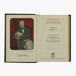 DOSTOIÉVSKI, Fiódor Mikhailovich (1821–1881). Obra Completa (Companhia Aguilar Editora, Rio de Janeiro, 1963/1975), 4 vols.