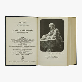 DOSTOIÉVSKI, Fiódor Mikhailovich (1821–1881). Obra Completa (Companhia Aguilar Editora, Rio de Janeiro, 1963/1975), 4 vols.