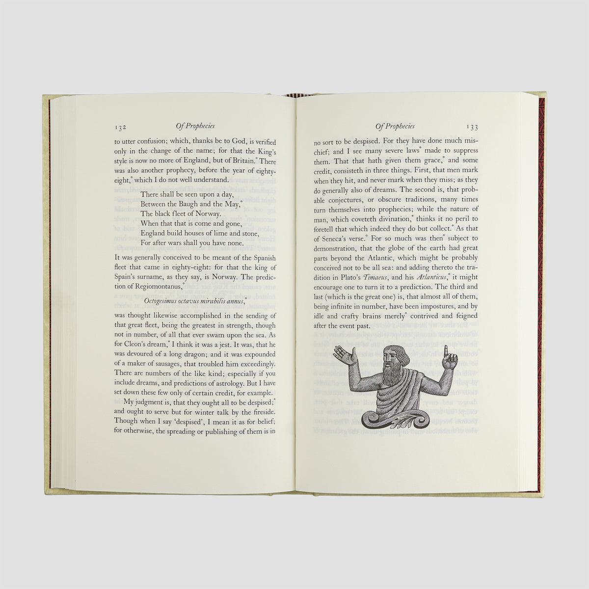 BACON, Francis (1561-1626). Essays, or Counsels Civil and Moral (The Folio Society, London, 2002).