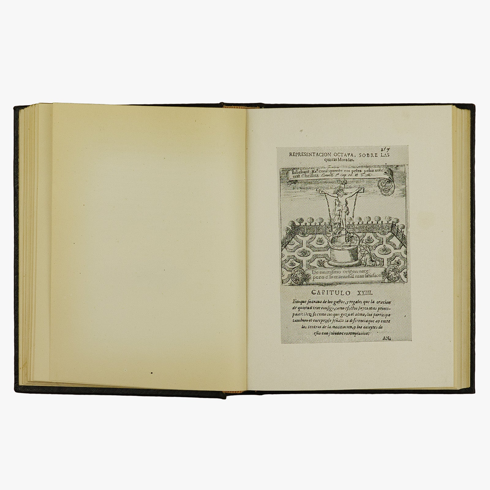 Santa Teresa de Jesús — Castillo interior o Las moradas (1944). Livro físico com reproduções fac-similares. Encadernação com douração.