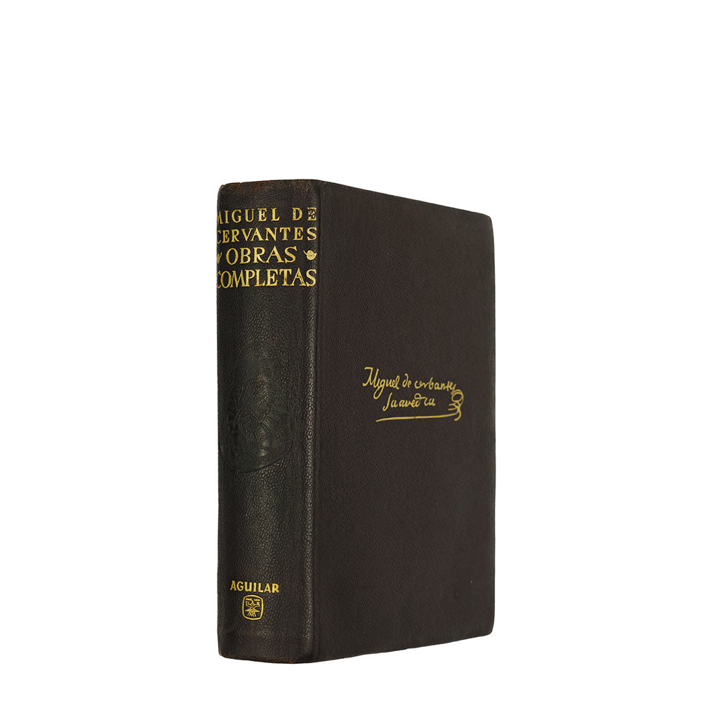 CERVANTES, Miguel de (1547–1616). Obras completas (Aguilar, Madrid, 1960).