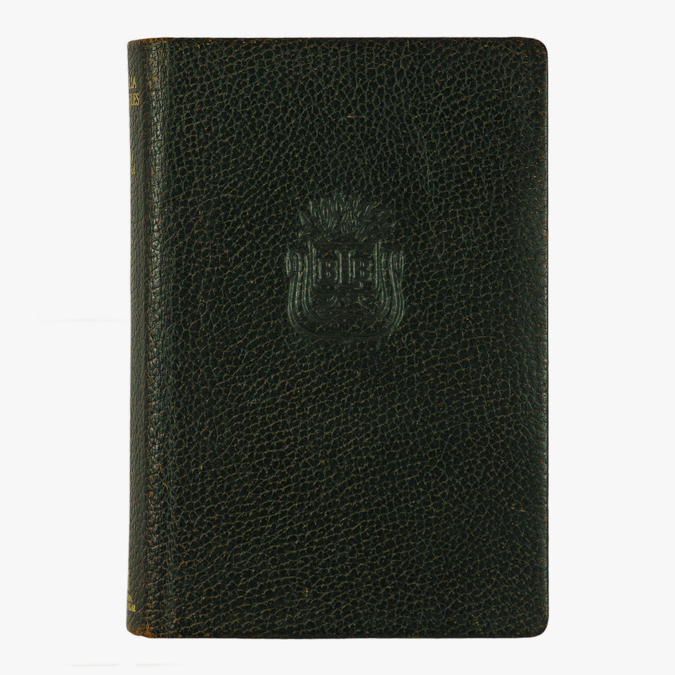 Cecília Meireles — Obra Poética (Editora José Aguilar, 1958). Livro físico. Encadernação de couro com douração. 1ª (primeira) edição.