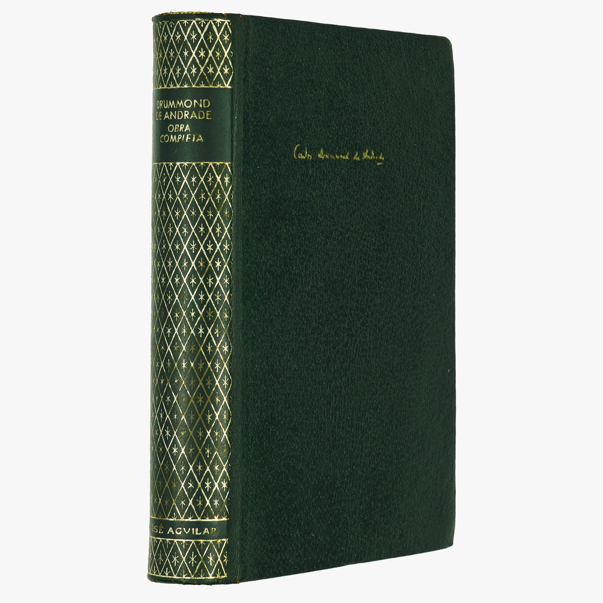 DRUMMOND DE ANDRADE, Carlos (1902-1987). Obra completa (Companhia José Aguilar Editora, Rio de Janeiro, 1967).