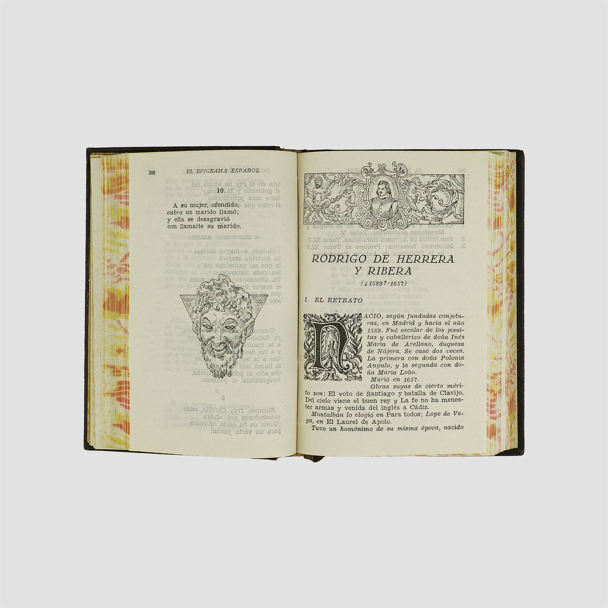 livro El epigrama español de Federico Carlos Sáinz de Robles primeira edição 1941