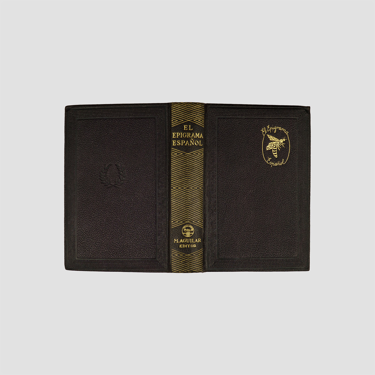 livro El epigrama español de Federico Carlos Sáinz de Robles primeira edição 1941