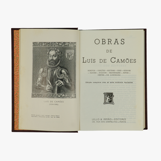 CAMÕES, Luís Vaz de (c 1524-1580). Obras de Luís de Camões (Lello & Irmão, Porto, 1970).
