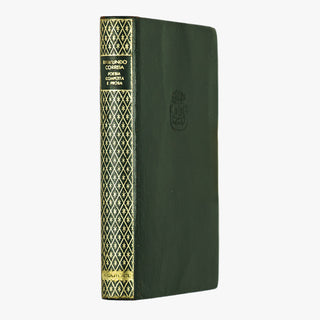 Raimundo Corrêa — Poesia completa e prosa (José Aguilar, 1961). Livro físico com encadernação em couro com douração.