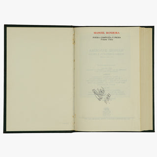 BANDEIRA, Manuel (1886–1968). Poesia completa e prosa (Editora Nova Aguilar, Rio de Janeiro, 1977).