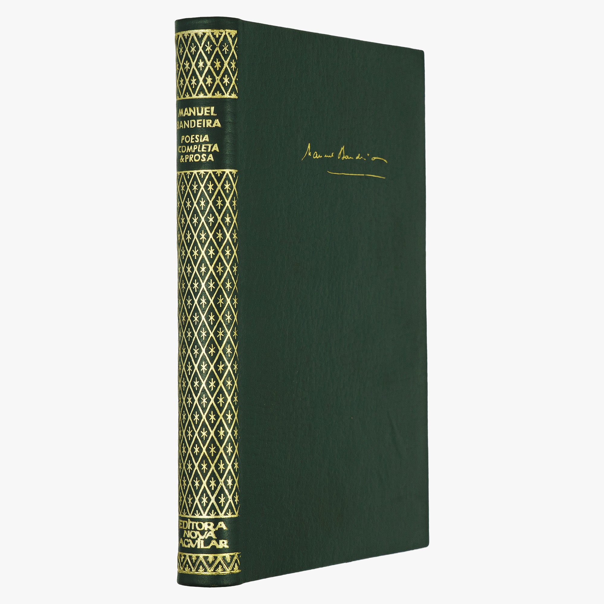 Manuel BANDEIRA (1886–1968). Poesia completa e prosa (Editora Nova Aguilar, Rio de Janeiro, 1977). Edição de colecionador.