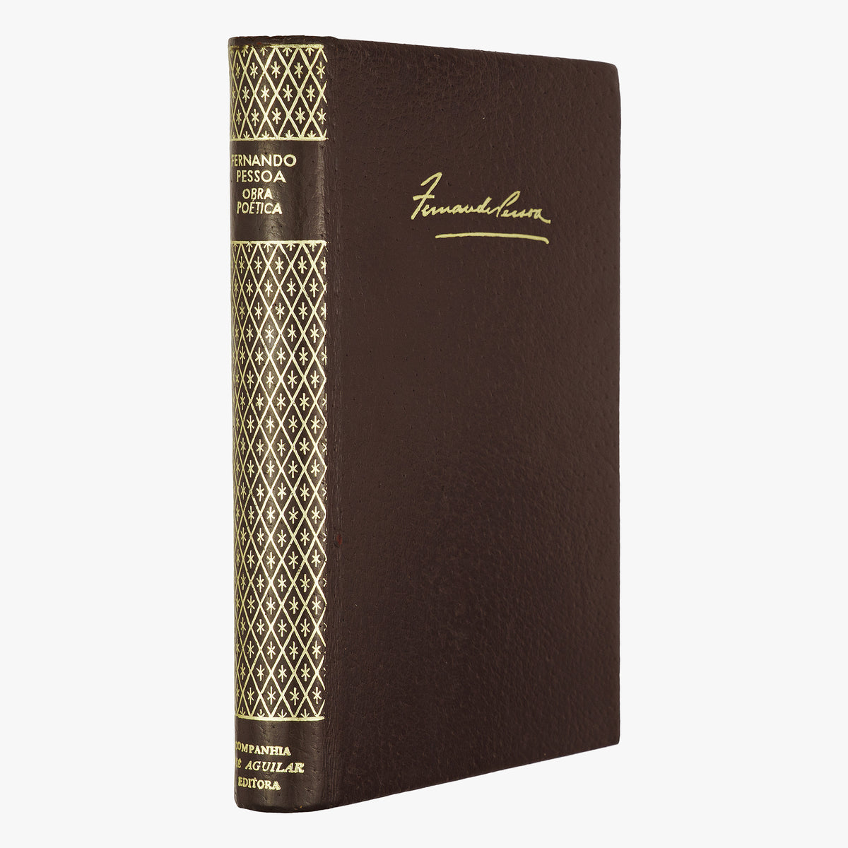 Fernando PESSOA (1888–1935). Obra poética (Companhia José Aguilar Editôra, Rio de Janeiro, 1972). Edição de colecionador.