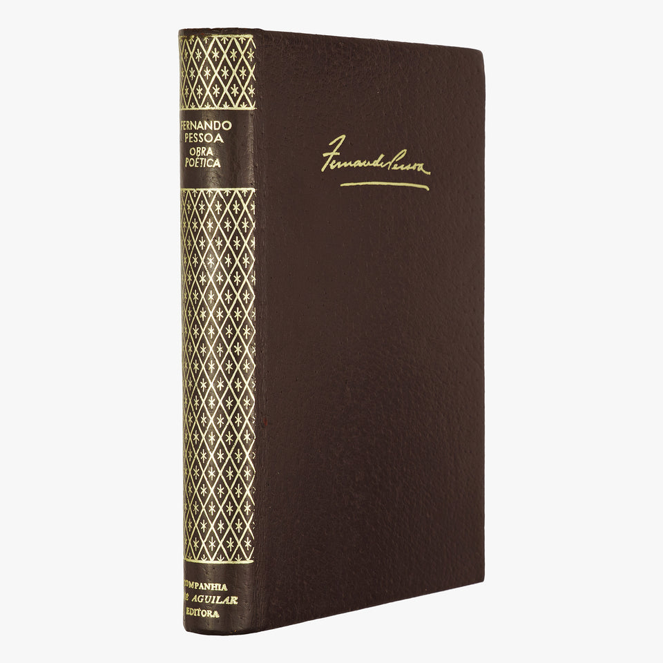 Fernando PESSOA (1888–1935). Obra poética (Companhia José Aguilar Editôra, Rio de Janeiro, 1972). Edição de colecionador.