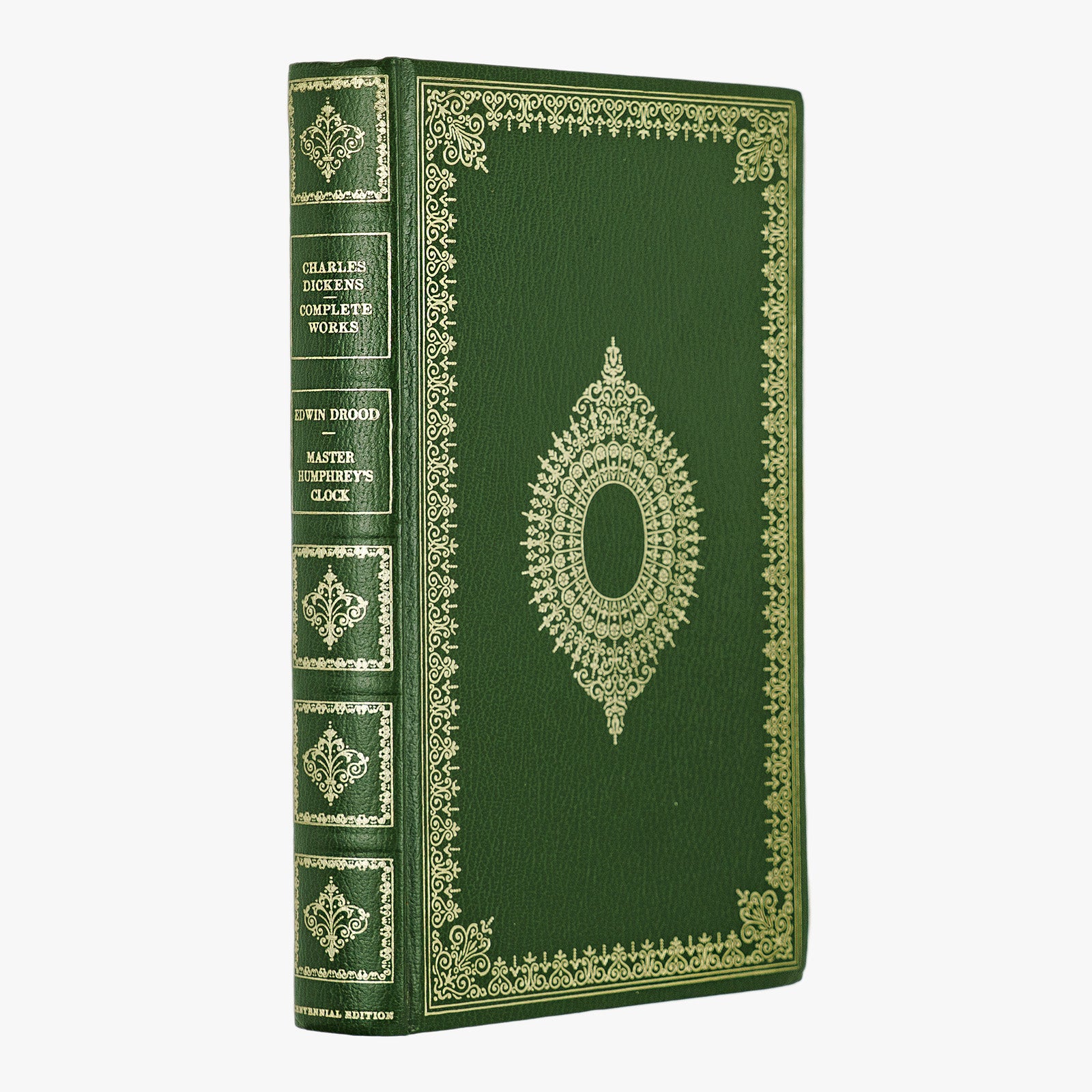 Dickens - The Mystery of Edwin Drood • Master Humphrey’s Clock (c.1960). Livro físico. Encadernação editorial com douração.