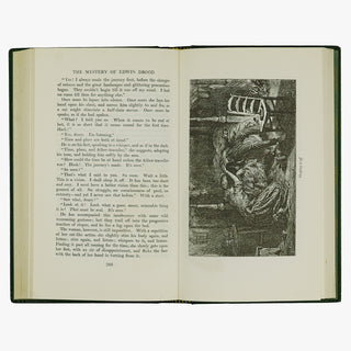 Dickens - The Mystery of Edwin Drood • Master Humphrey’s Clock (c.1960). Livro físico ilustrado. Encadernação editorial com douração.