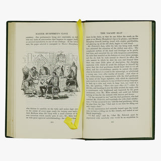 Dickens - The Mystery of Edwin Drood • Master Humphrey’s Clock (c.1960). Livro físico ilustrado. Encadernação editorial com douração.