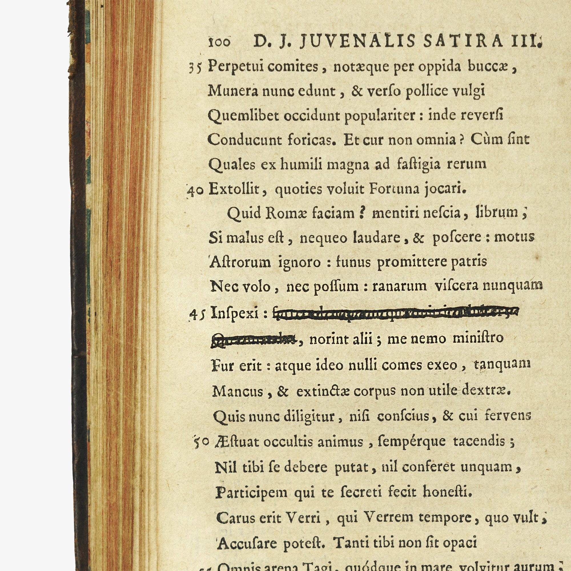 JUVÉNAL, Décime Junius (c. 55 – c. 140 d.C.) & PÉRSIO, Aulus Persius Flaccus (34 – 62 d.C). Traduction des Satires de Perse et de Juvénal (Compagnie des Libraires, Paris, 1737).