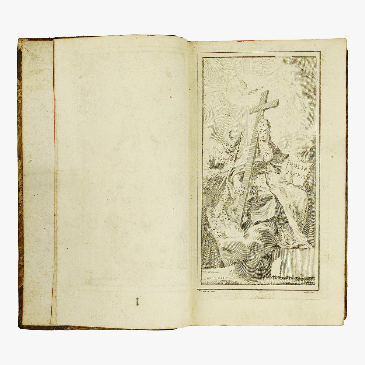 Anônimo. Istoria del Testamento Vecchio e Nuovo (Giambattista Albrizzi, Venezia, 1748).