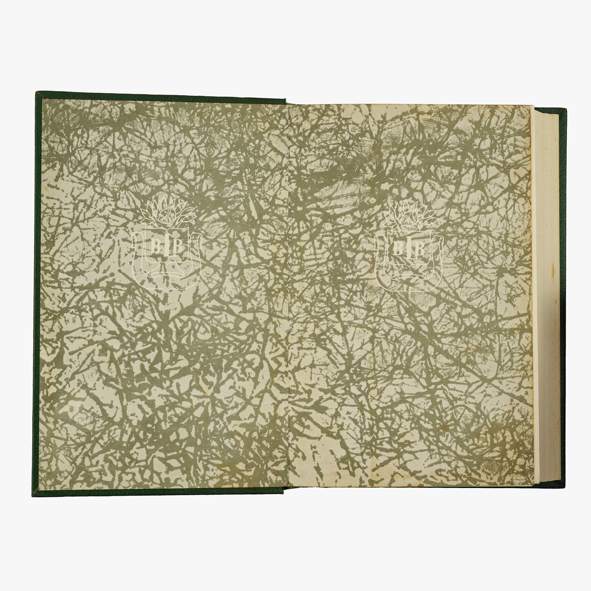 Joaquim Nabuco — Um Estadista do Império (Editora Nova Aguilar, 1975). Livro físico com encadernação em couro com douração. Folha de guarda.