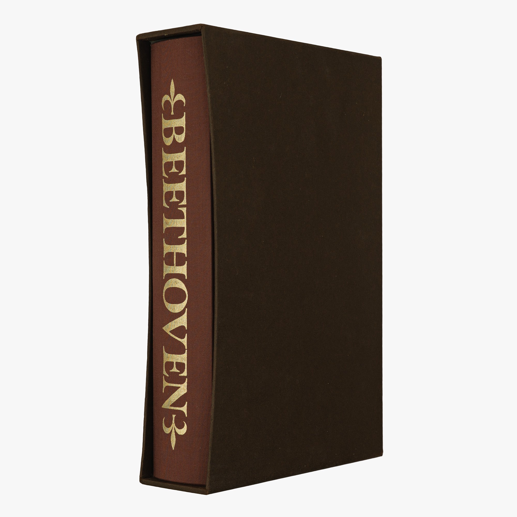 Alexander W. Thayer — Life of Beethoven (The Folio Society, 2001). Com estojo protetor (slipcase). Douração preservada e corte superior tingido.