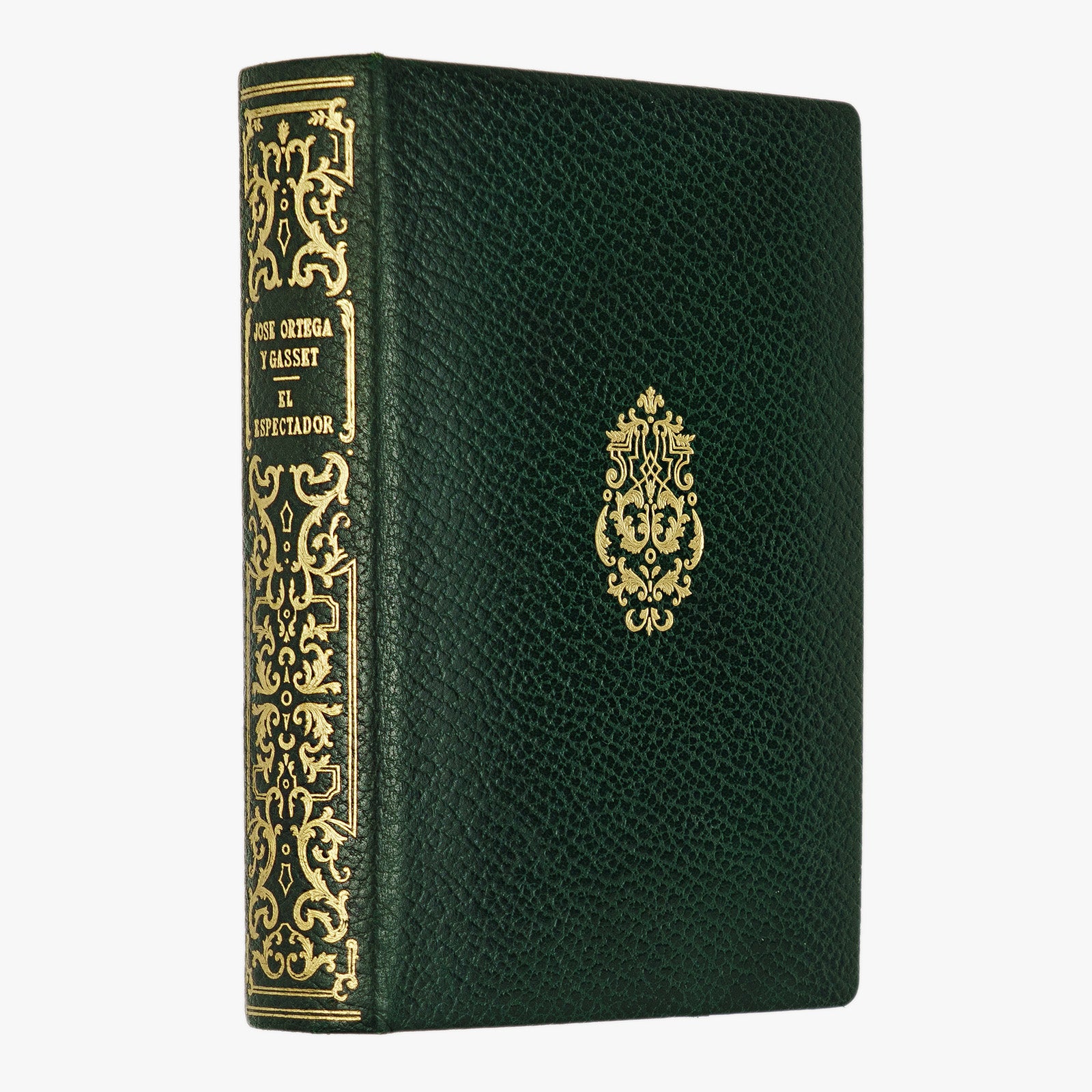 José Ortega y Gasset — El Espectador (Biblioteca Nueva, 1961). Livro físico. Encadernação editorial com douração.