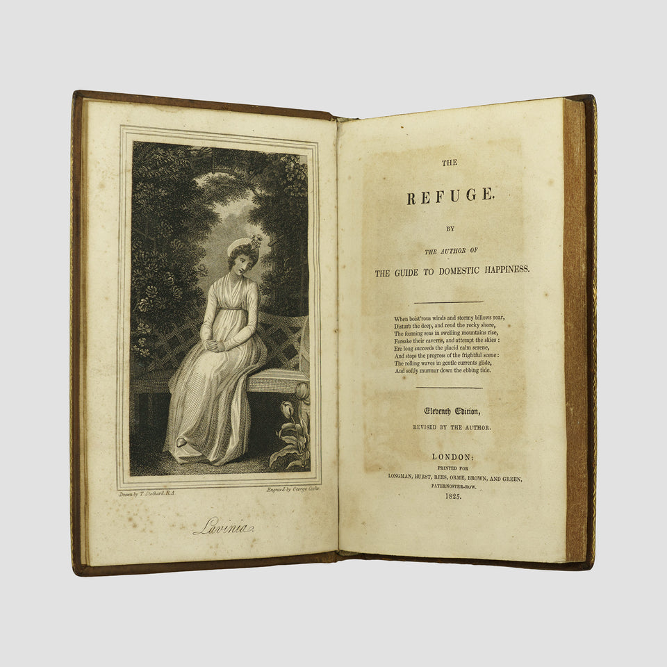 GILES, William (c. 1750–1829). The Refuge (Longman, Hurst, Rees, Orme, Brown, and Green, London, 1825).