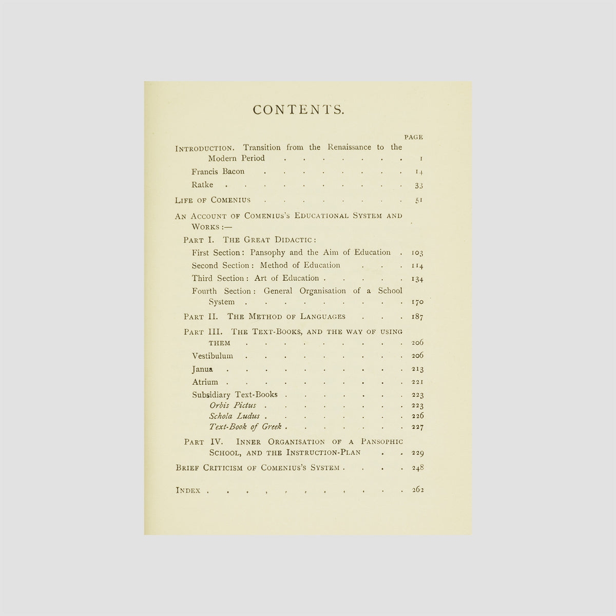 LAURIE, Simon Somerville (1829–1909). John Amos Comenius, Bishop of the Moravians: His Life and Educational Works (Cambridge University Press, Cambridge, 1899).